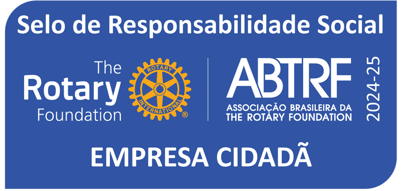 Selo Rotary Foundation · ABTRF · Empresa Cidadã 2024-25